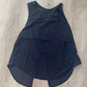 Impakt black open back tank